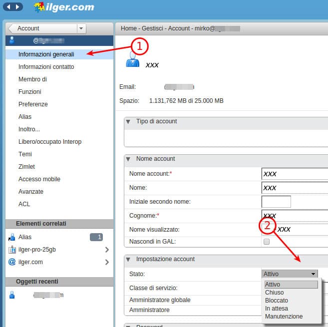 status account2