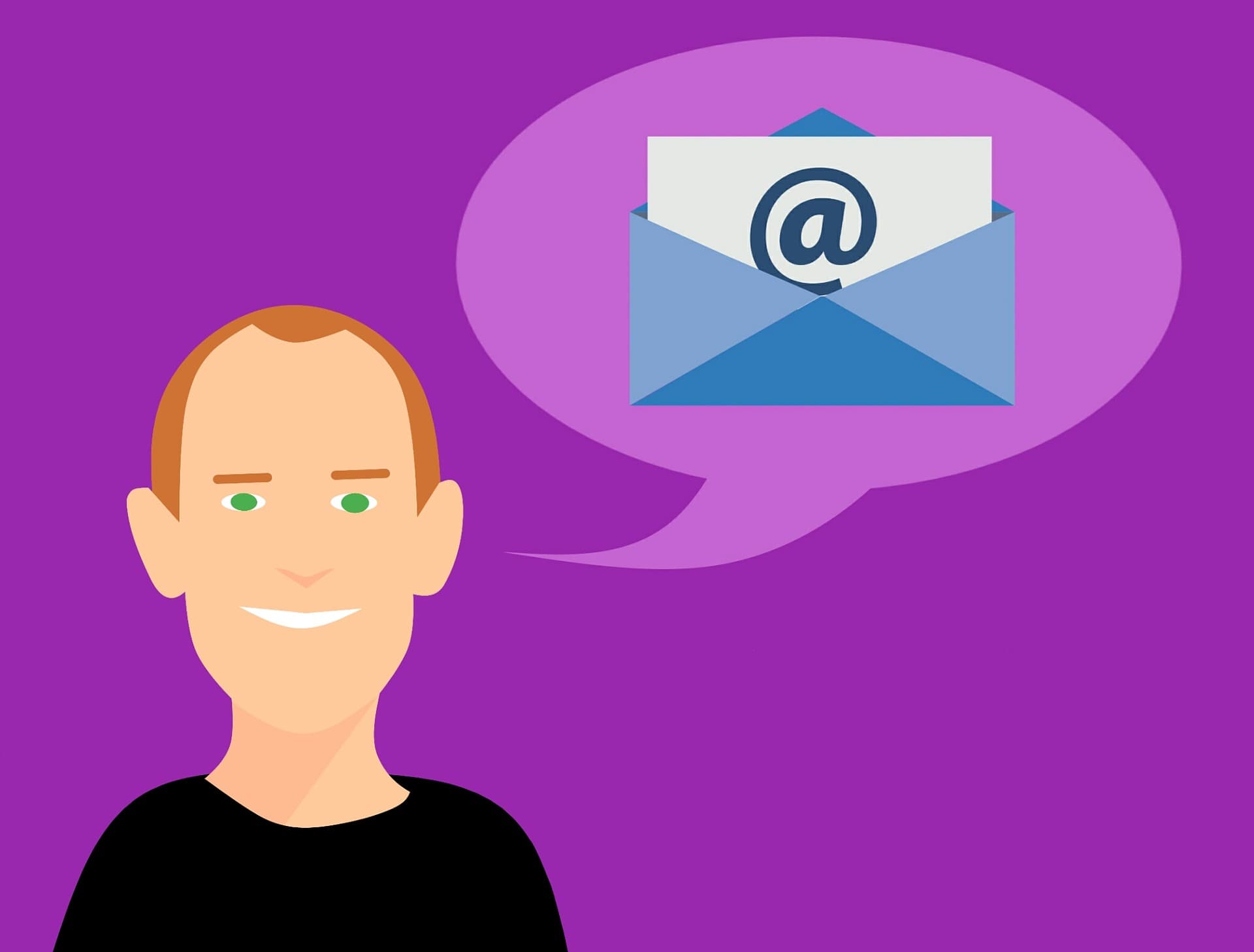 non riesco a mandare email