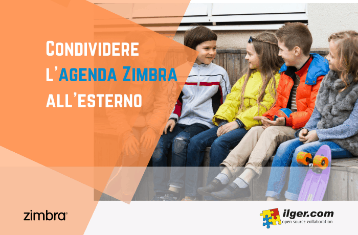 Condivisione Agende Zimbra all'esterno dell'organizzazione via link