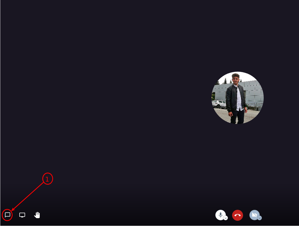 messaggio in videoconferenza1