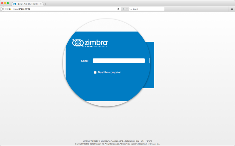 zimbra collaboration 2fa webmail 800x496