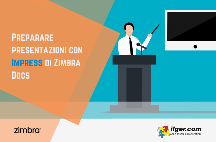 Presentazioni con Impress di Zimbra Docs