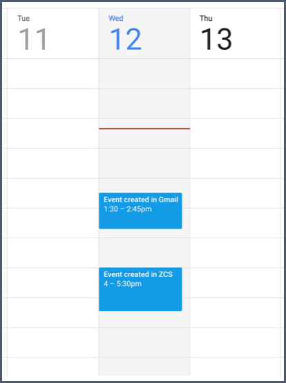 Gmail calendar sync 12