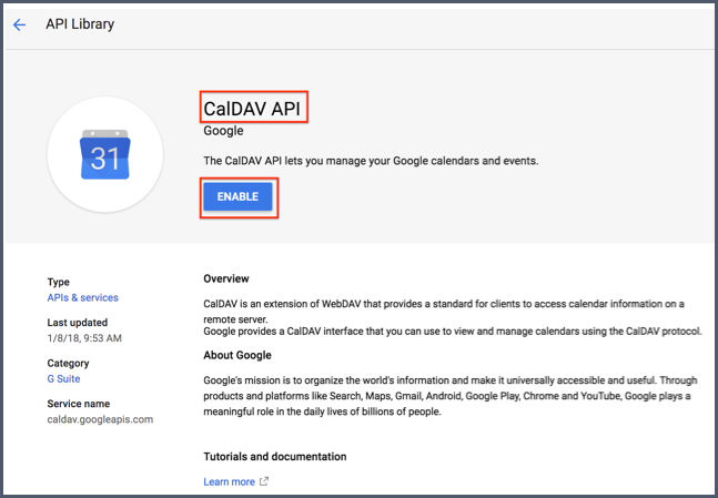 Gmail calendar sync 9