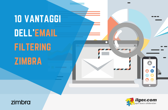 10 vantaggi dell'email filtering Zimbra