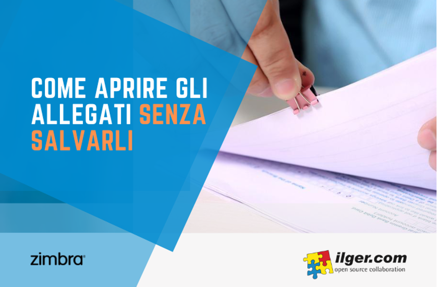 Aprire gli allegati senza salvarli