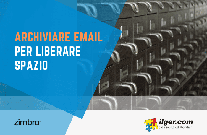 Archiviare email per liberare spazio