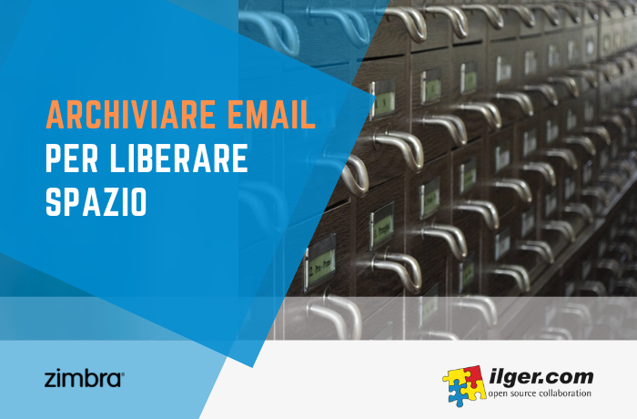 Archiviare email per liberare spazio