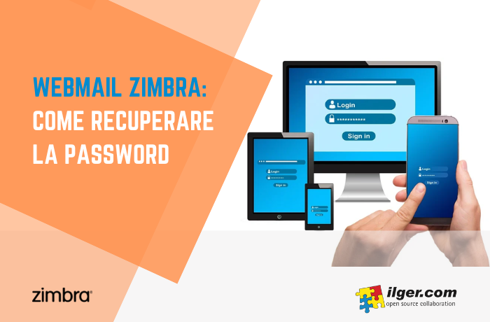 Webmail Zimbra: come recuperare la password