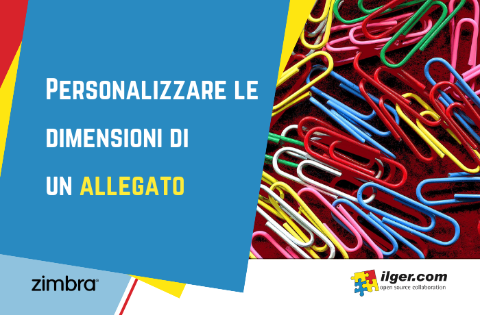 Personalizzare le dimensioni di un allegato