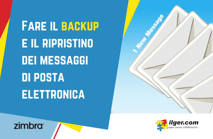 Fare il backup e il ripristino dei messaggi di posta elettronica