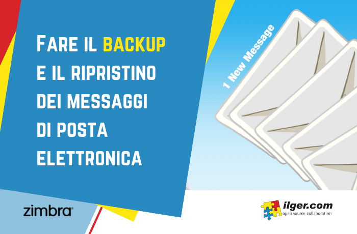 Fare il backup e il ripristino dei messaggi di posta elettronica
